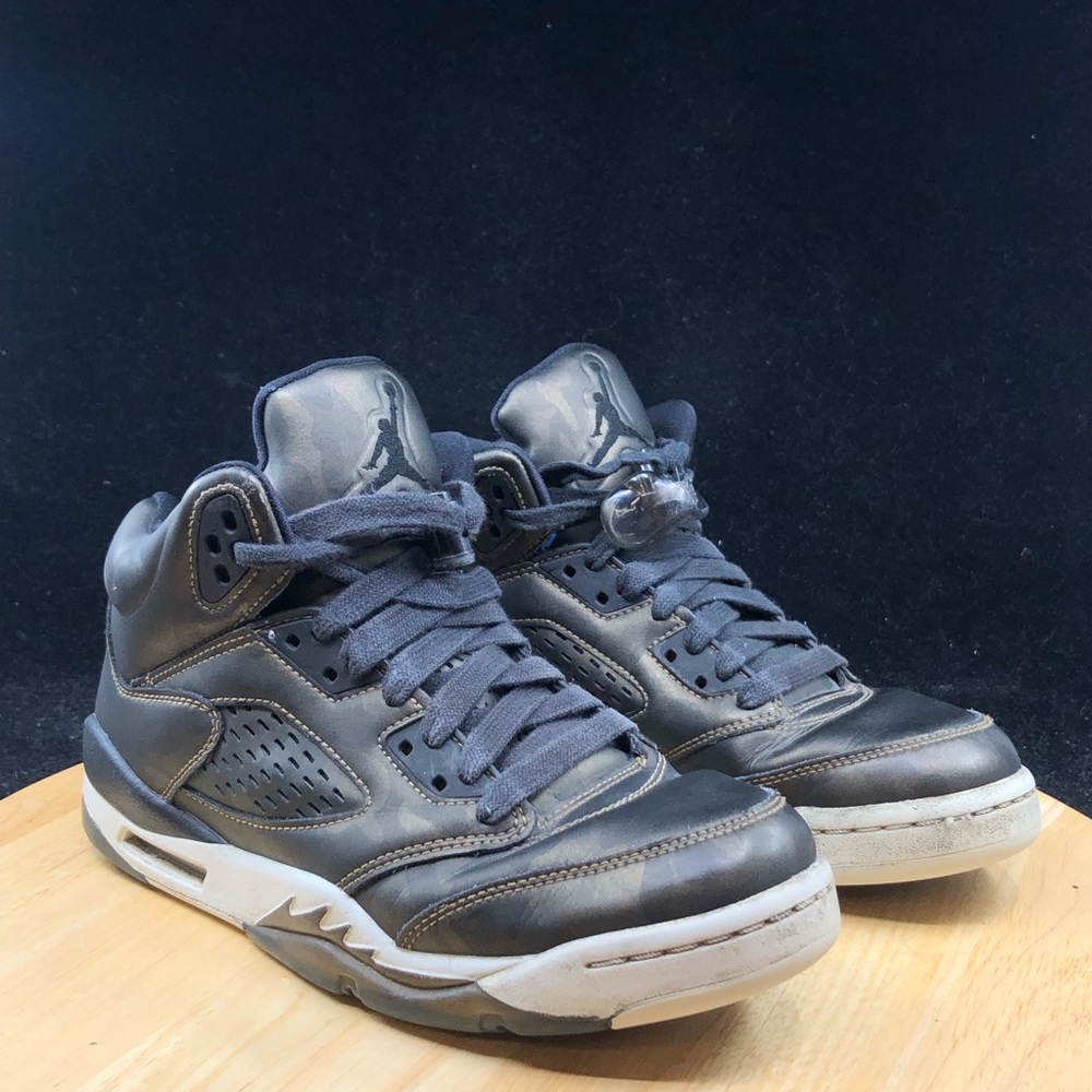 Nike Jordan 5 Retro Prem Heiress Camo GS Sneakers 6.5yY/ Womens Sz 8 919710-030 - Picture 6 of 10